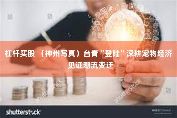 杠杆买股 （神州写真）台青“登陆”深耕宠物经济  见证潮流变迁