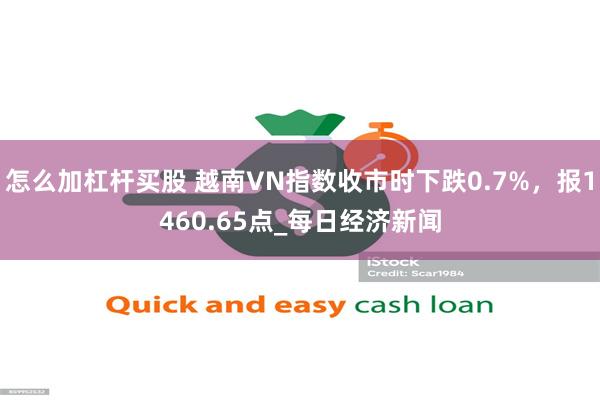 怎么加杠杆买股 越南VN指数收市时下跌0.7%，报1460.65点_每日经济新闻