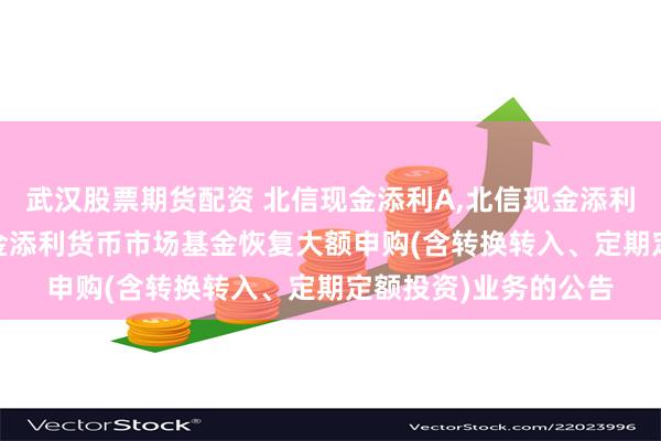 武汉股票期货配资 北信现金添利A,北信现金添利B: 关于北信瑞丰现金添利货币市场基金恢复大额申购(含转换转入、定期定额投资)业务的公告