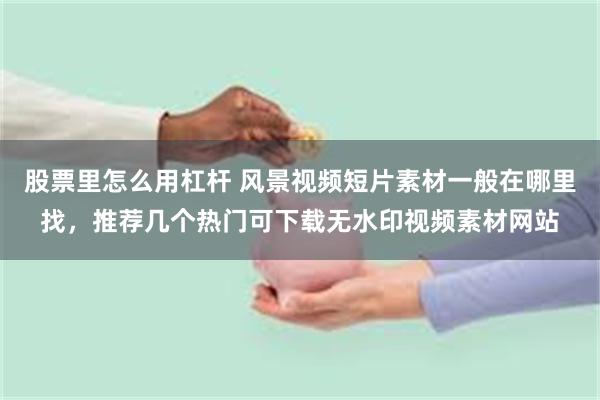 股票里怎么用杠杆 风景视频短片素材一般在哪里找，推荐几个热门可下载无水印视频素材网站